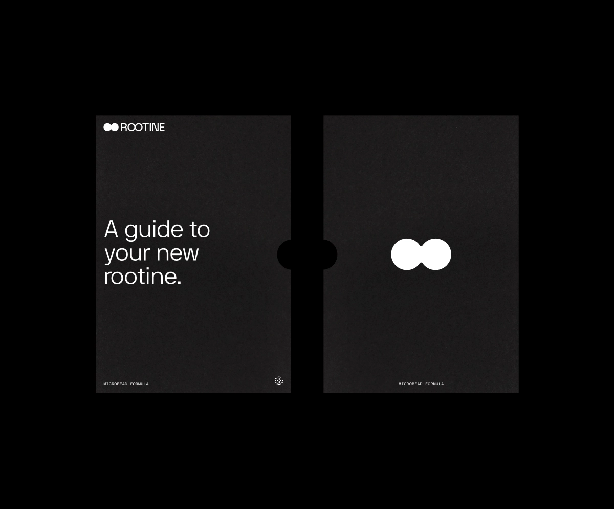 Black packaging for Rootine formula